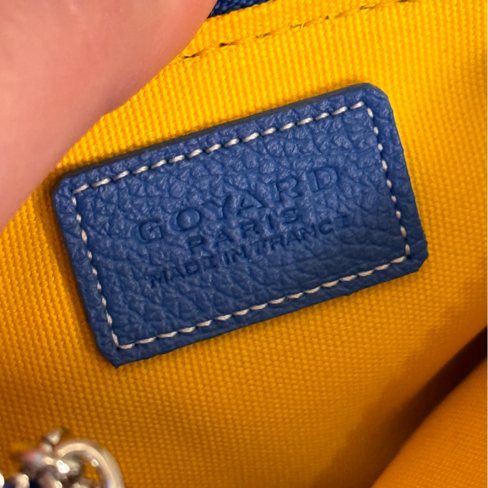NWT💙GOYARD💙Senat Nano Key Pouch Coin Purse Keychain - Picture 9 of 10